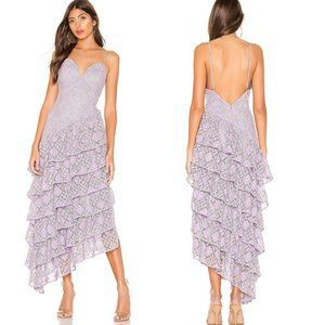 Majorelle Oracle gown, purple/silver, Sz S